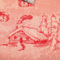 Canovaccio Magia natalizio in misto lino artigianale tinto in filo