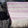 Telo Mare Fouta Artigianale in Cotone – 100% Tinto in Filo