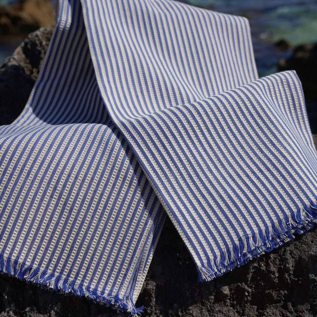 Telo Mare “Nidino” – Tessuto nido d'ape in cotone 100%