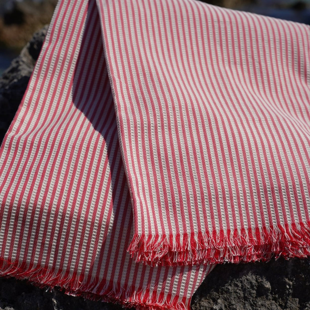 Telo Mare “Nidino” – Tessuto nido d'ape in cotone 100%