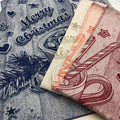 Canovaccio Dolce Natale in Cotone e Lino con Tela Aida