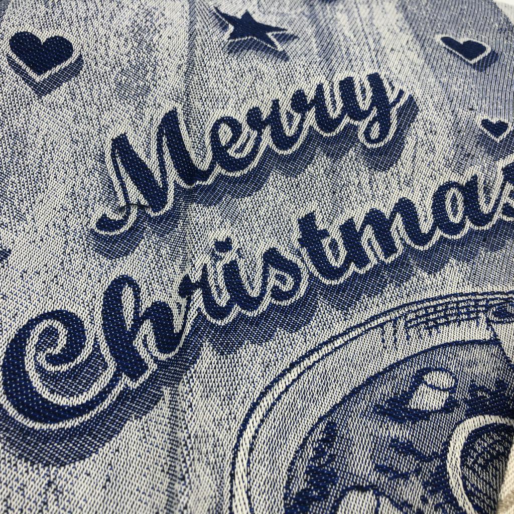 Canovaccio Dolce Natale in Cotone e Lino con Tela Aida